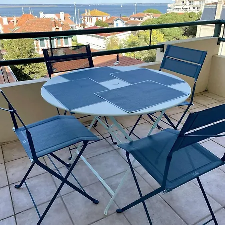 Antares - T2 Entierement Renove Avec Vue Imprenable Sur Le Bassin Mae-9344 * Arcachon
