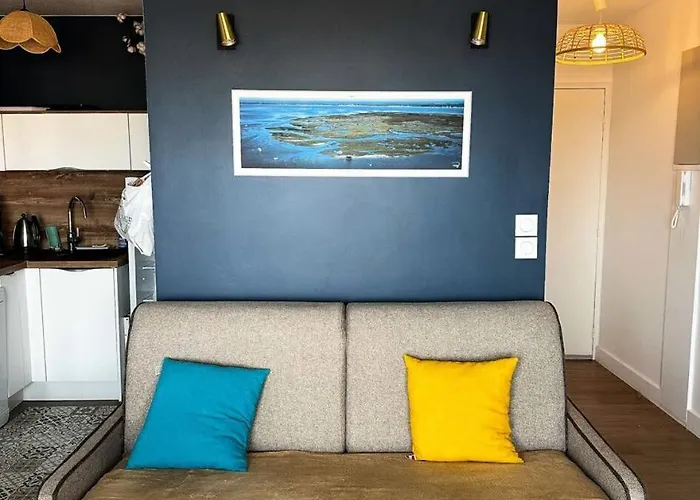 アパート Antares - T2 Entierement Renove Avec Vue Imprenable Sur Le Bassin Mae-9344 アルカション